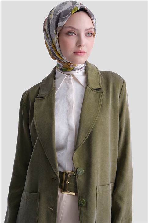 Kupra Blazer Ceket Haki