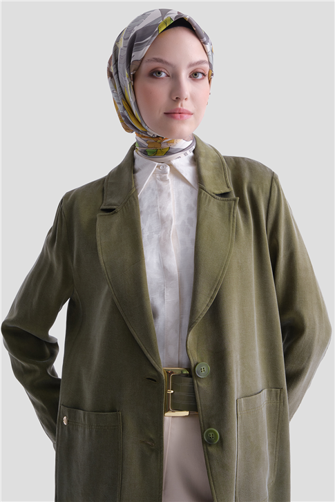 Kupra Blazer Ceket Haki