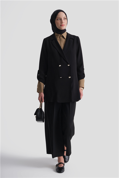 Blazer Ceket Siyah 