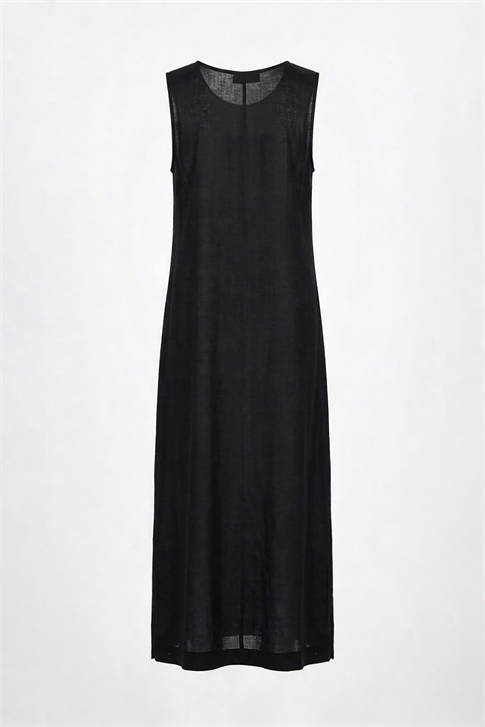 Vual İçlik Elbise Siyah