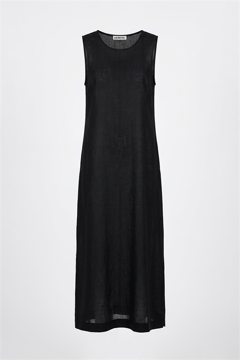 Vual İçlik Elbise Siyah