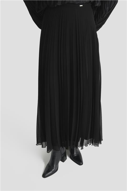 Armine Piliseli Etek Siyah