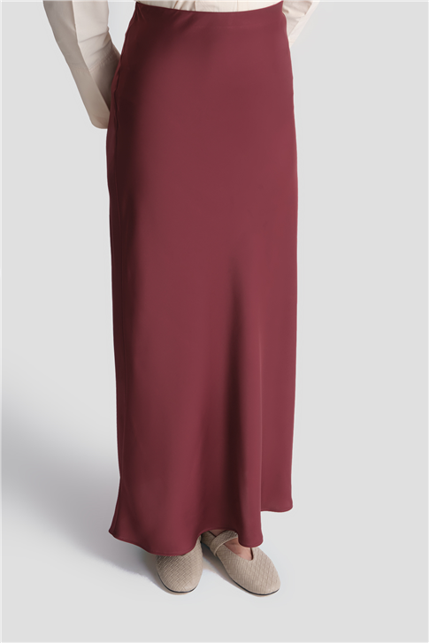 Armine Saten Etek Bordo