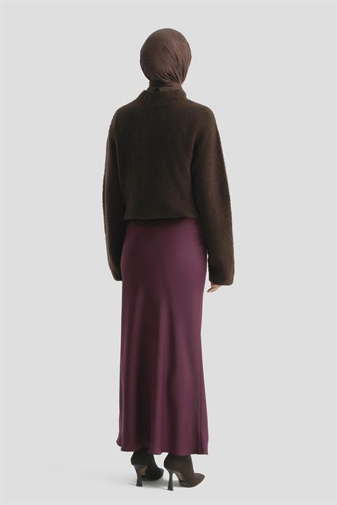 Armine Saten Etek Bordo