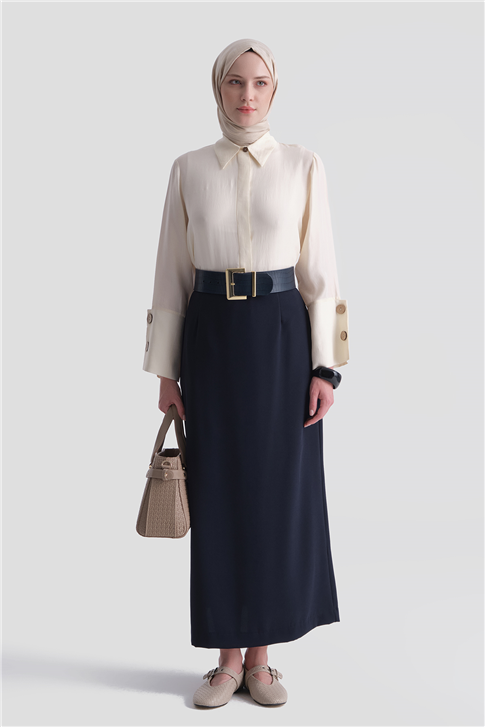 Basic Kalem Etek Lacivert