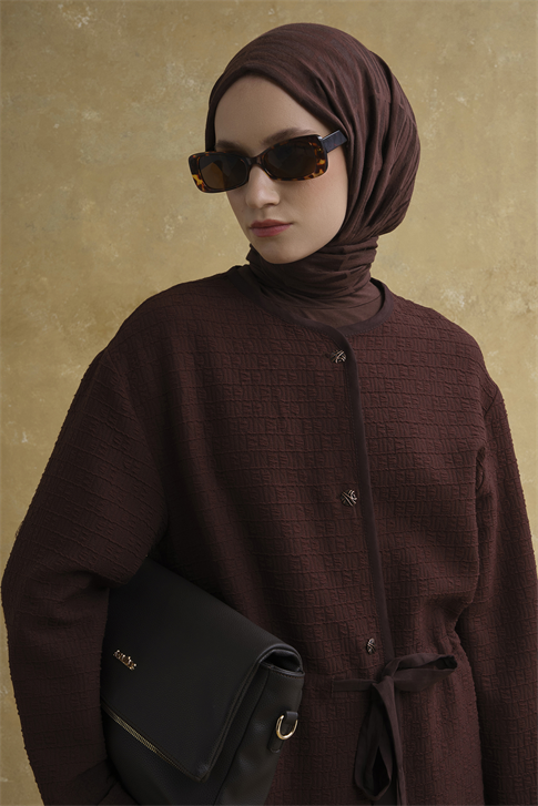 Jakarlı Kap Kahverengi