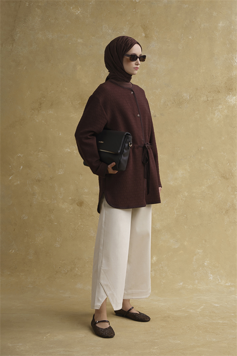 Jakarlı Kap Kahverengi