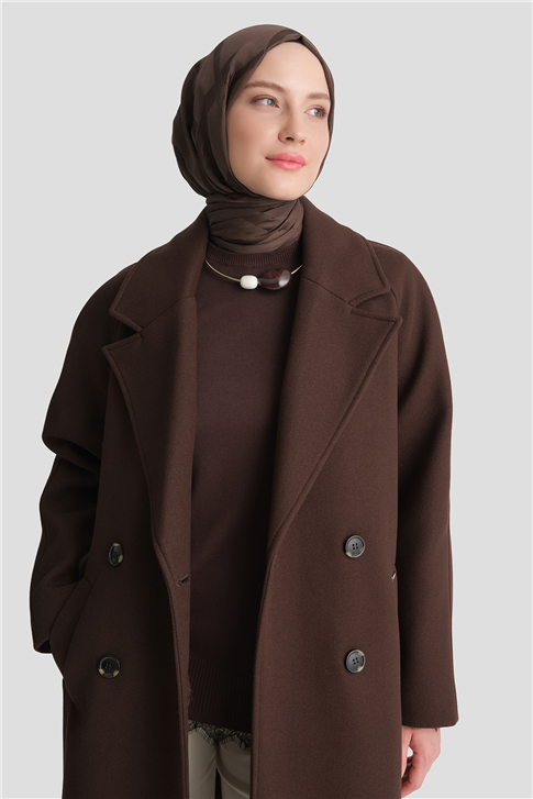 Reglan Kol Kaşe Kaban Acı Kahve