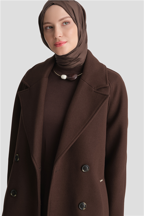 Reglan Kol Kaşe Kaban Acı Kahve