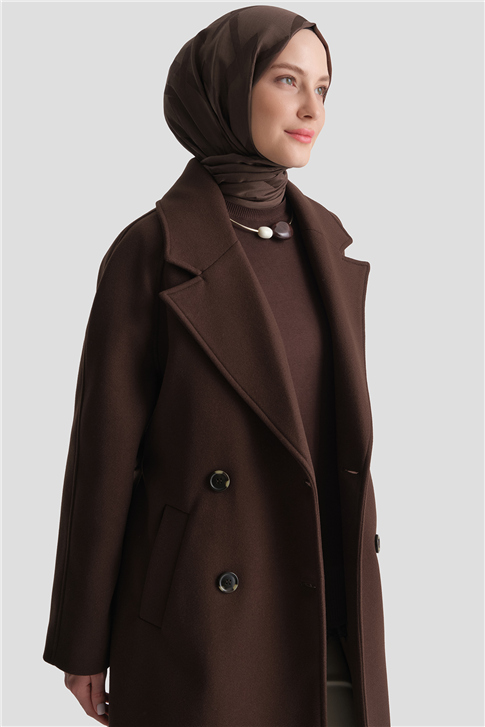 Reglan Kol Kaşe Kaban Acı Kahve