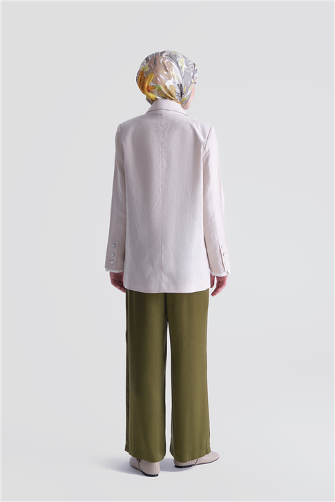 Kupra Palazzo Pantolon Haki