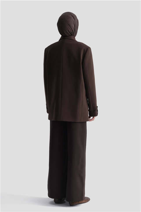 Palazzo Pantolon Kahverengi