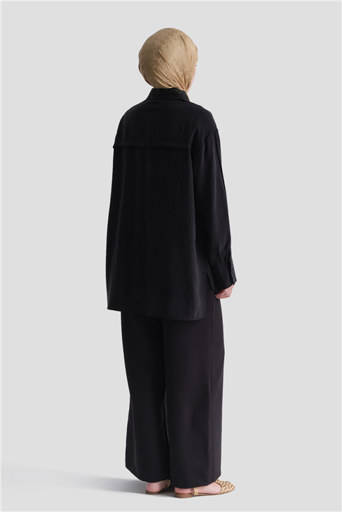 Palazzo Pantolon Siyah