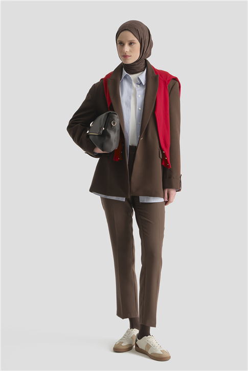 Armine Pantolon Kahve