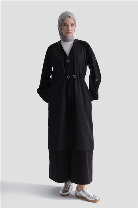 Rahat Kesim Pardesü Siyah