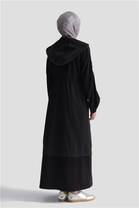 Rahat Kesim Pardesü Siyah