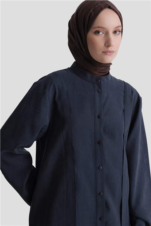 Kupra Tunik Elbise Lacivert