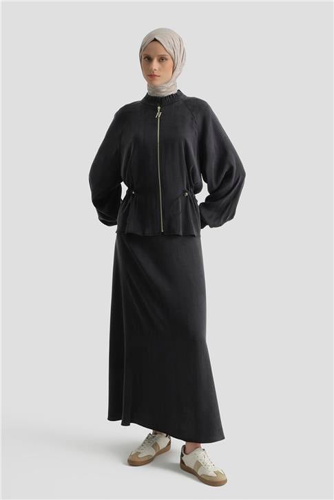 Kupra Ceketli Takım Siyah