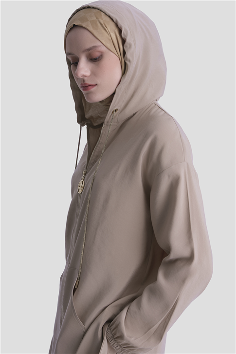 Basic Hırka Takım Vizon