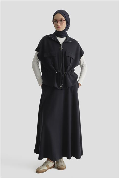 Relax Örme Takım İndigo