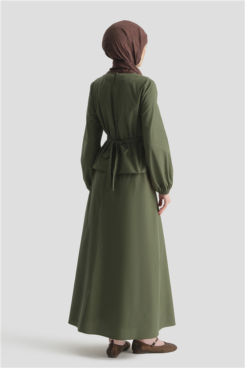 Bağlama Detaylı Takım Haki