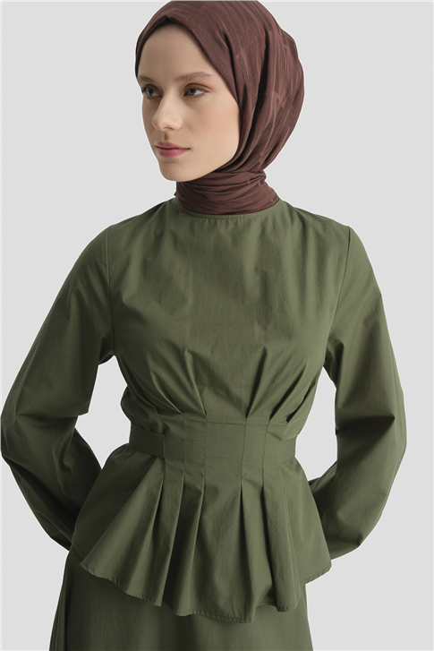 Bağlama Detaylı Takım Haki