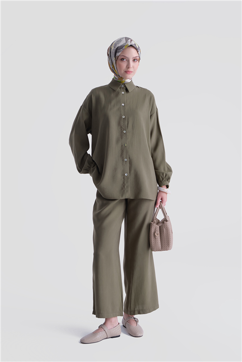 Relax Tunik Takım Haki