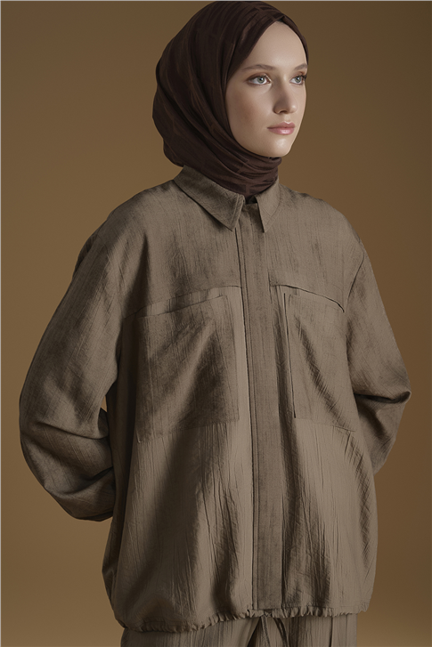 Rayon Karışımlı Takım Haki