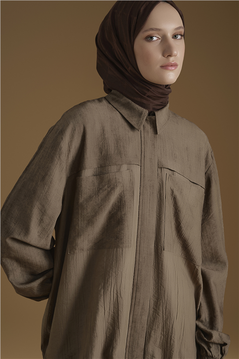 Rayon Karışımlı Takım Haki