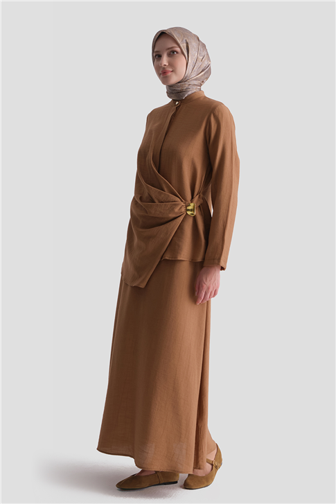 Aksesuar Detaylı Takım Camel