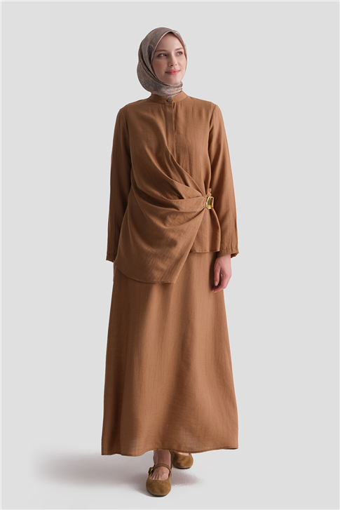 Aksesuar Detaylı Takım Camel
