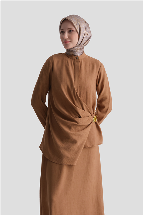 Aksesuar Detaylı Takım Camel
