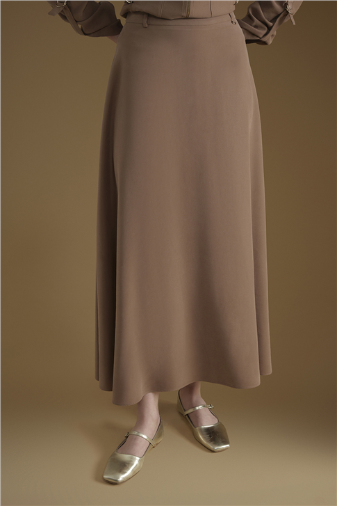 Tensel Karışımlı Takım Camel