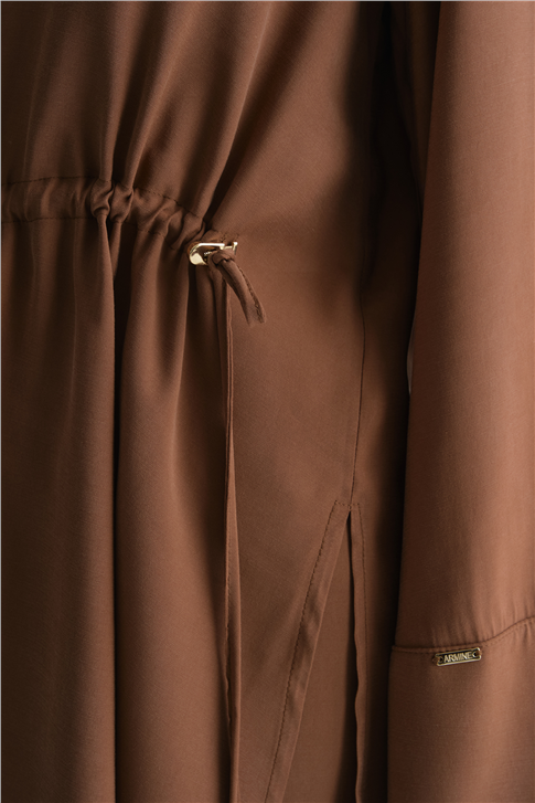 Beli Büzgülü Takım Camel 