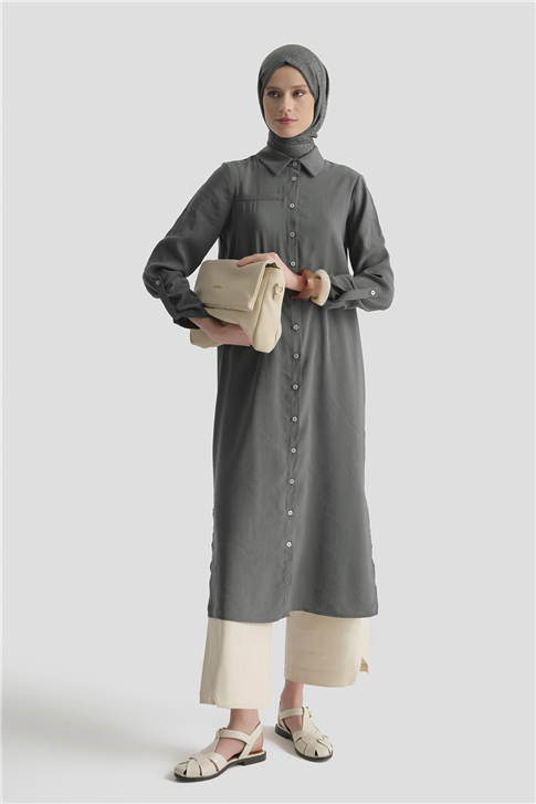 Tunik Elbise Petrol