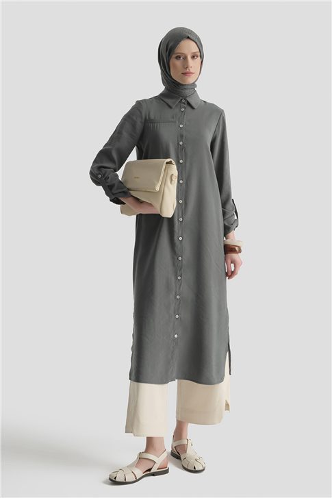 Tunik Elbise Petrol