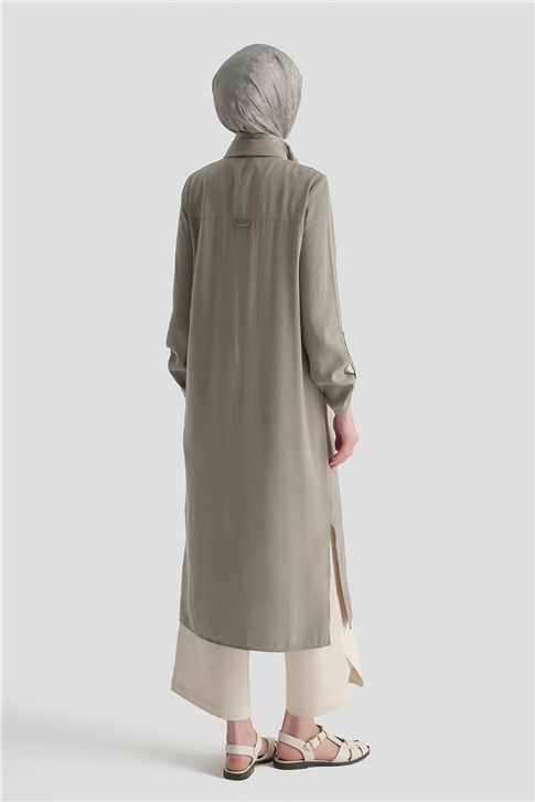 Tunik Elbise Vizon