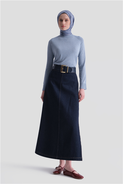 Basic Rayon Tunik Bebe Mavi