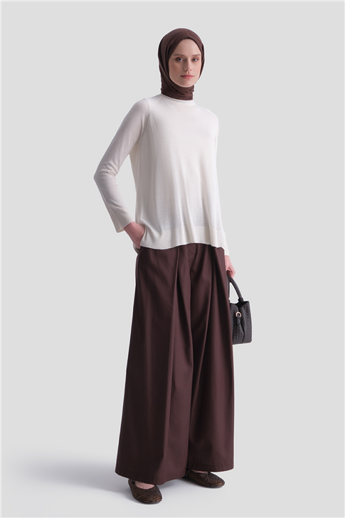 Basic Rayon Tunik Ekru
