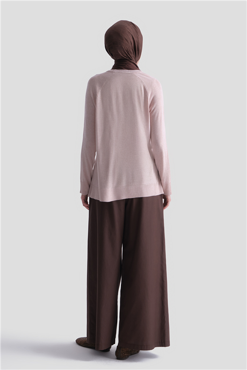 Basic Rayon Tunik Pudra