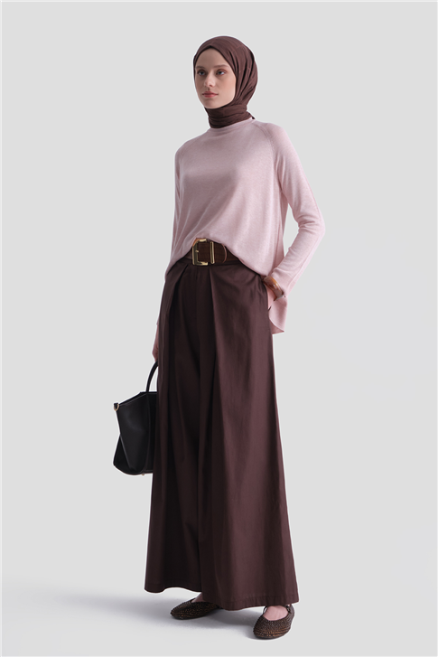 Basic Rayon Tunik Pudra