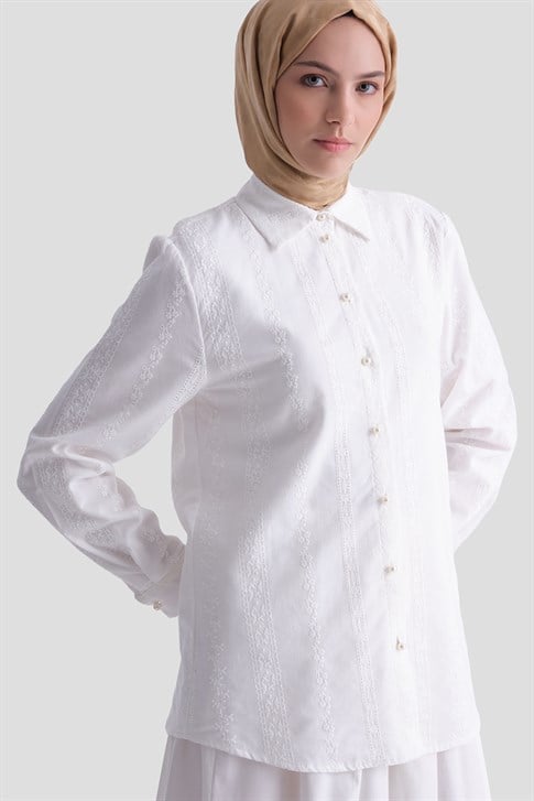 Brode Tunik Ekru