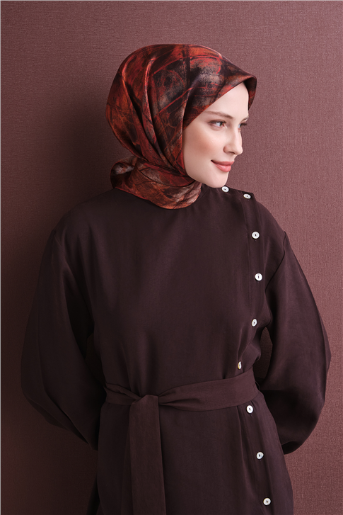 Armine Saf İpek Sura Eşarp 9635D 81 