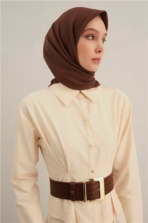 Armine Bordürlü Lyocell Eşarp 16