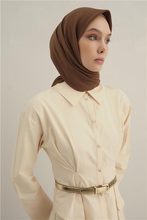 Armine Bordürlü Lyocell Eşarp 74