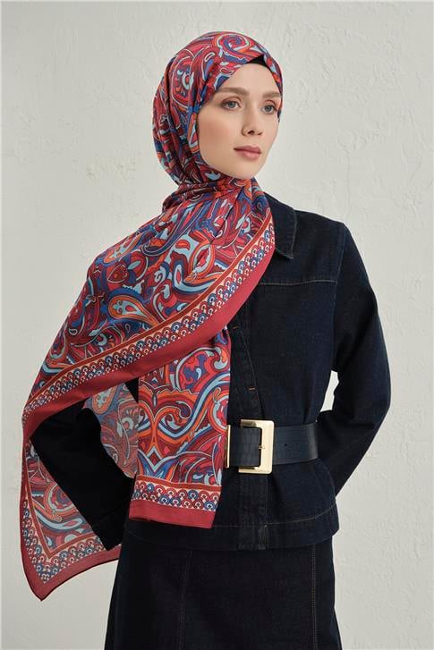 Armine Premium Pure Etnik Desen Şal 2 13