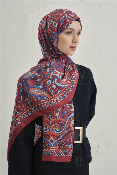 Armine Premium Pure Etnik Desen Şal 2 13