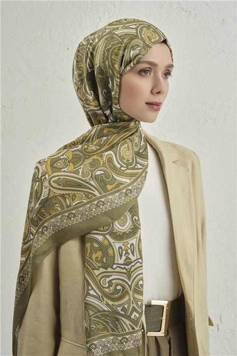 Armine Premium Pure Etnik Desen Şal 2 21