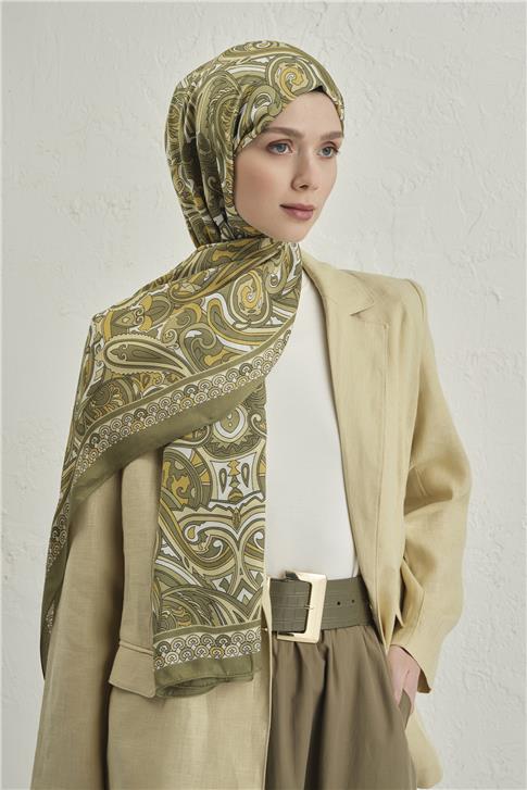 Armine Premium Pure Etnik Desen Şal 2 21