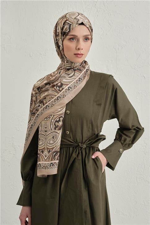 Armine Premium Pure Etnik Desen Şal 2 18 A